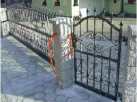 Ograje Dečman s.p. - Umetno kovaštvo in kovane ograje - Vrata - Primer sličice 089